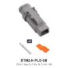 DTM 2 Way Plug Kit Nickel Solid SB - DTM2-N-PLG-SB