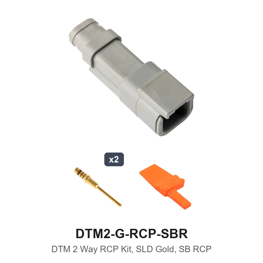 DTM 2 Way RCP Kit, SLD Gold, SB RCP - DTM2-G-RCP-SBR