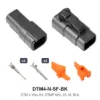 DTM 4 Way Kit Nickel Stamped Black - DTM4-N-SF-BK
