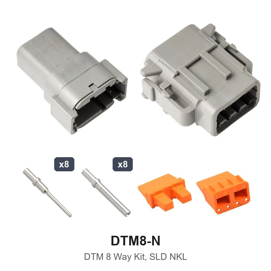 DTM 8 Way Kit Nickel Solid - DTM8-N