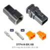 DTP 4 Way Kit, SLD NKL, BLK, SB - DTP4-N-BK-SB