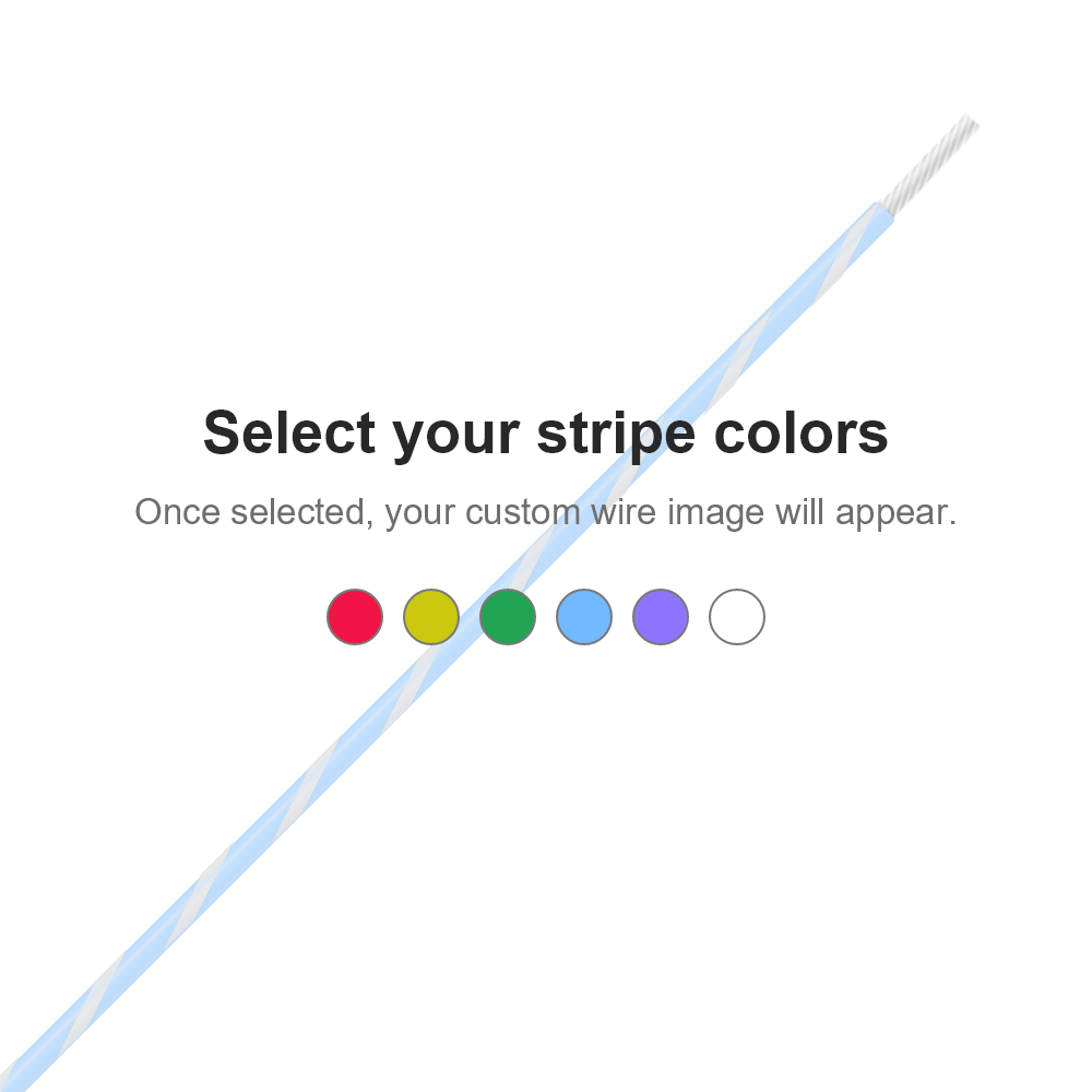 M22759/32-24-6 TRPL Striped Wire - M22759/32-24-6-3STRIPE
