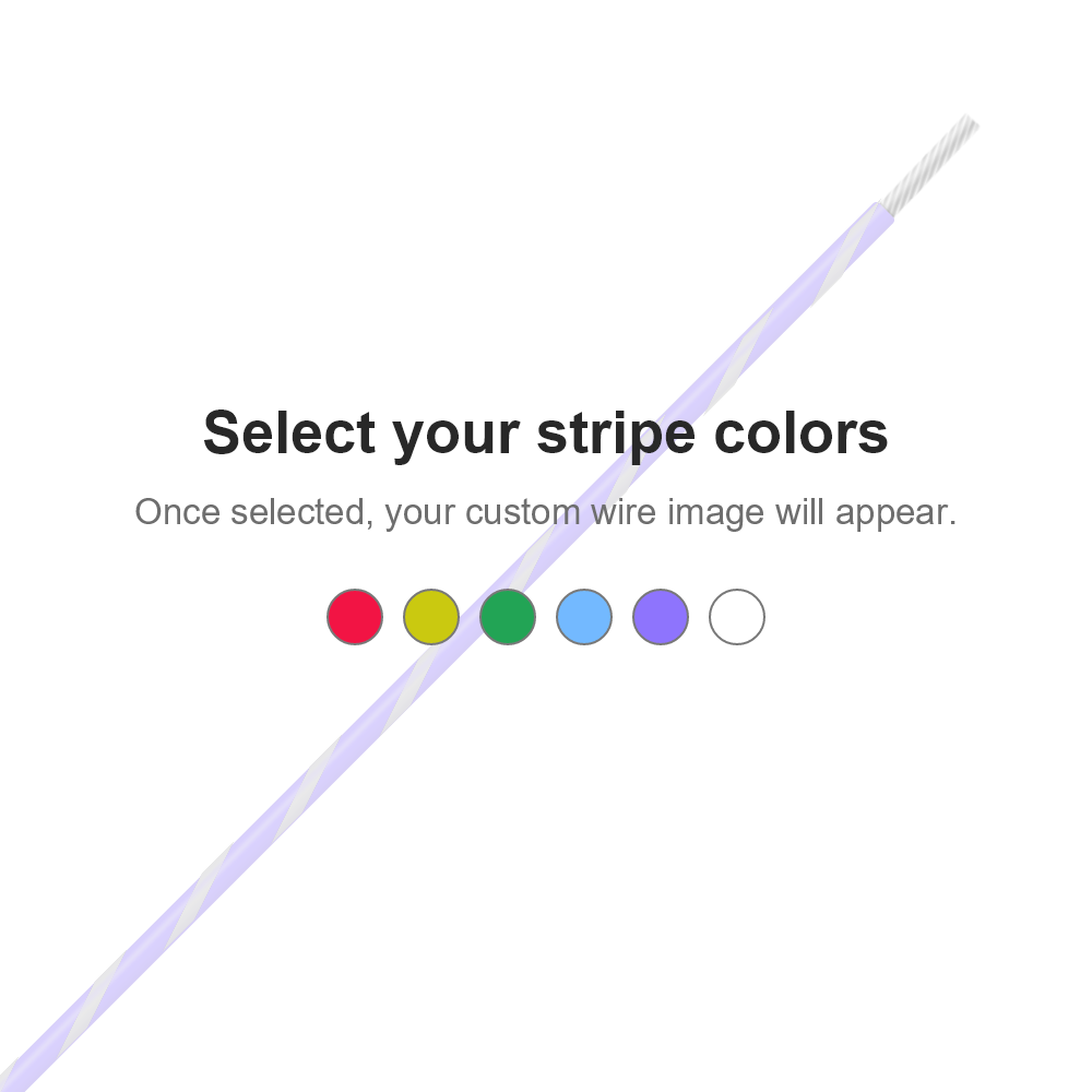 M22759/32-24-7 TRPL Striped Wire - M22759/32-24-7-3STRIPE