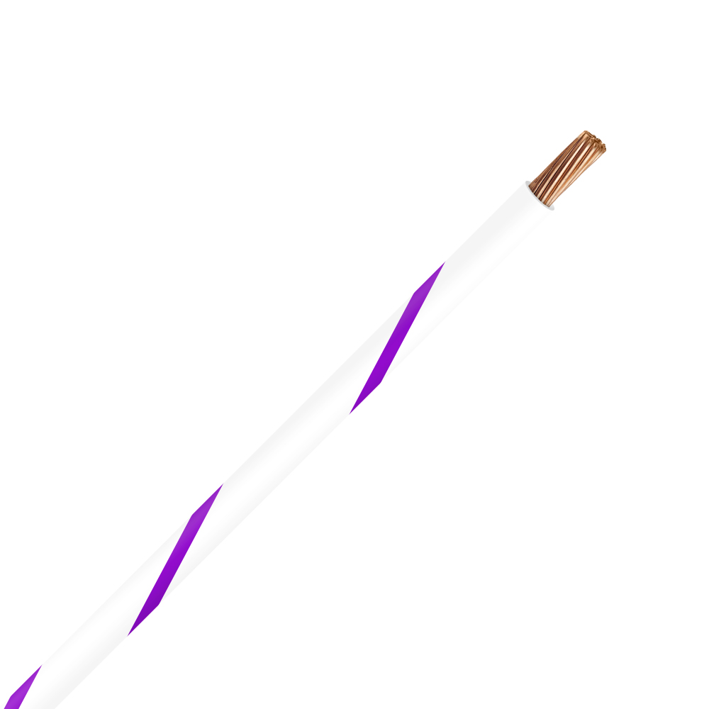 Picture of TXL 10 WHITE/PURPLE STRIPED WIRE