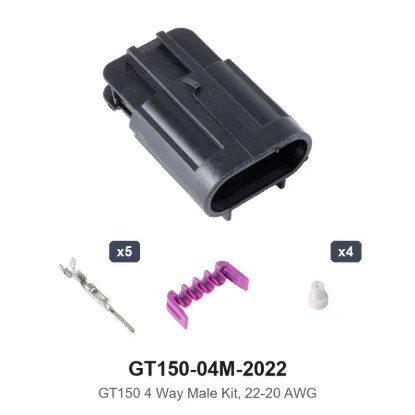 GT150 4 Way Male Kit 22-20AWG - GT150-04M-2022