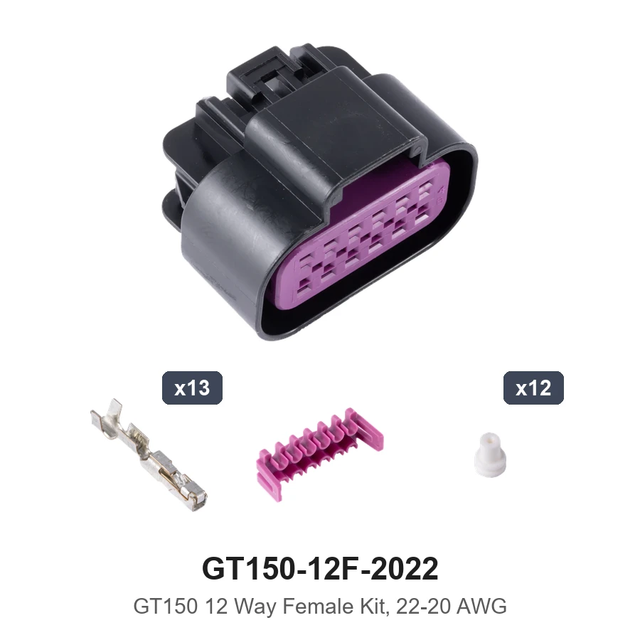 GT150 12 Way Female Kit 22-20AWG - GT150-12F-2022