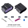 GT150 14 Way M/F Kit 18-16AWG - GT150-14-KIT-1816