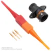 AS MINI,3 WAY,FLANGE,PIN,C KEY,ORANGE - AS007-98PC
