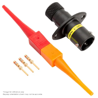 AS,3 WAY,FLG,PIN,A KEY,YELLOW - AS008-98PA