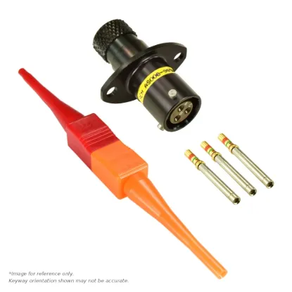 AS,3 WAY,FLG,SKT,A KEY,YELLOW - AS008-98SA
