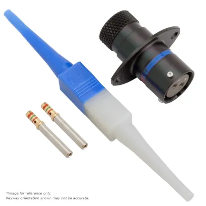 AS,2 WAY,FLG,SKT,B KEY,BLUE - AS010-02SB