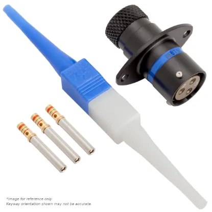 AS,3 WAY,FLG,PIN,B KEY,BLUE - AS010-03PB