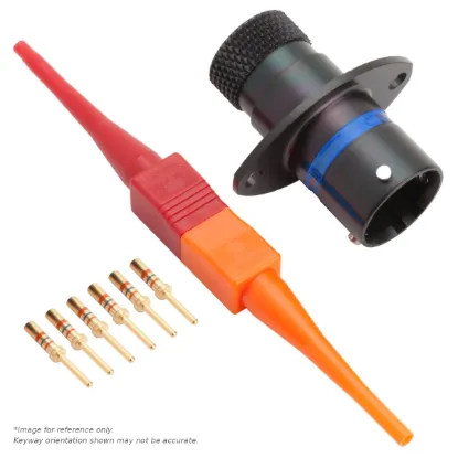 AS,6 WAY,FLG,PIN,B KEY,BLUE - AS010-98PB
