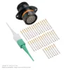 AS,37 WAY,FLG,SKT,C KEY,ORANGE - AS014-35SC