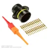 AS,26 WAY,FLG,PIN,A KEY,YELLOW - AS016-26PA