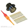 AS,26 WAY,FLG,SKT,B KEY,BLUE - AS016-26SB