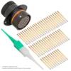 AS,55 WAY,FLG,SKT,C KEY,ORANGE - AS016-35SC