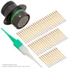 AS,55 WAY,FLG,SKT,D KEY,GREEN - AS016-35SD