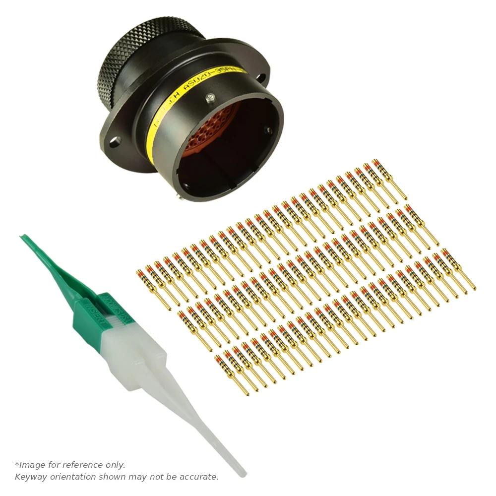 AS,79 WAY,FLG,PIN,A KEY,YELLOW - AS020-35PA