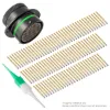 AS,100 WAY,FLG,SKT,D KEY,GREEN - AS022-35SD