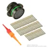 AS,55 WAY,FLG,SKT,D KEY,GREEN - AS022-55SD