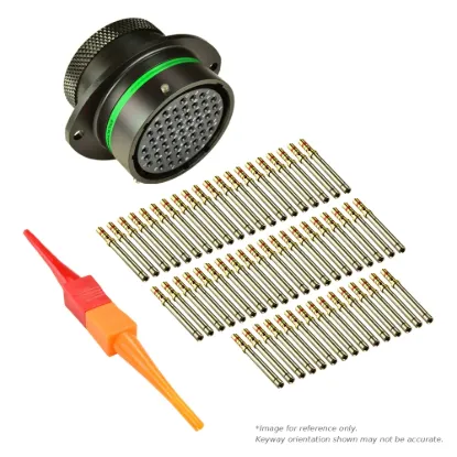 AS,55 WAY,FLG,SKT,D KEY,GREEN - AS022-55SD