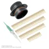 AS,128 WAY,FLG,PIN,C KEY,ORANGE - AS024-35PC