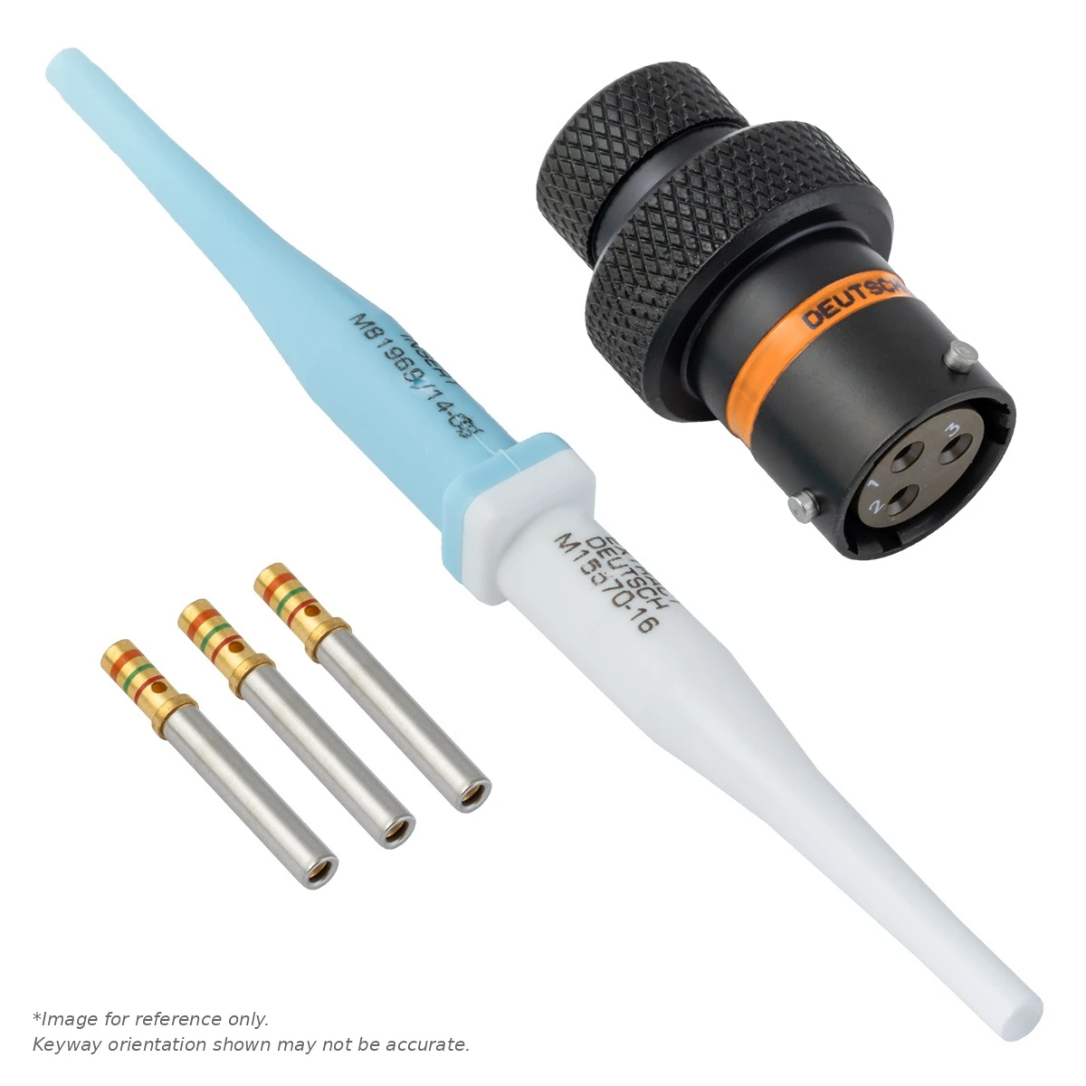 AS,2 WAY,INLINE,SKT,C KEY,ORANGE - AS110-02SC