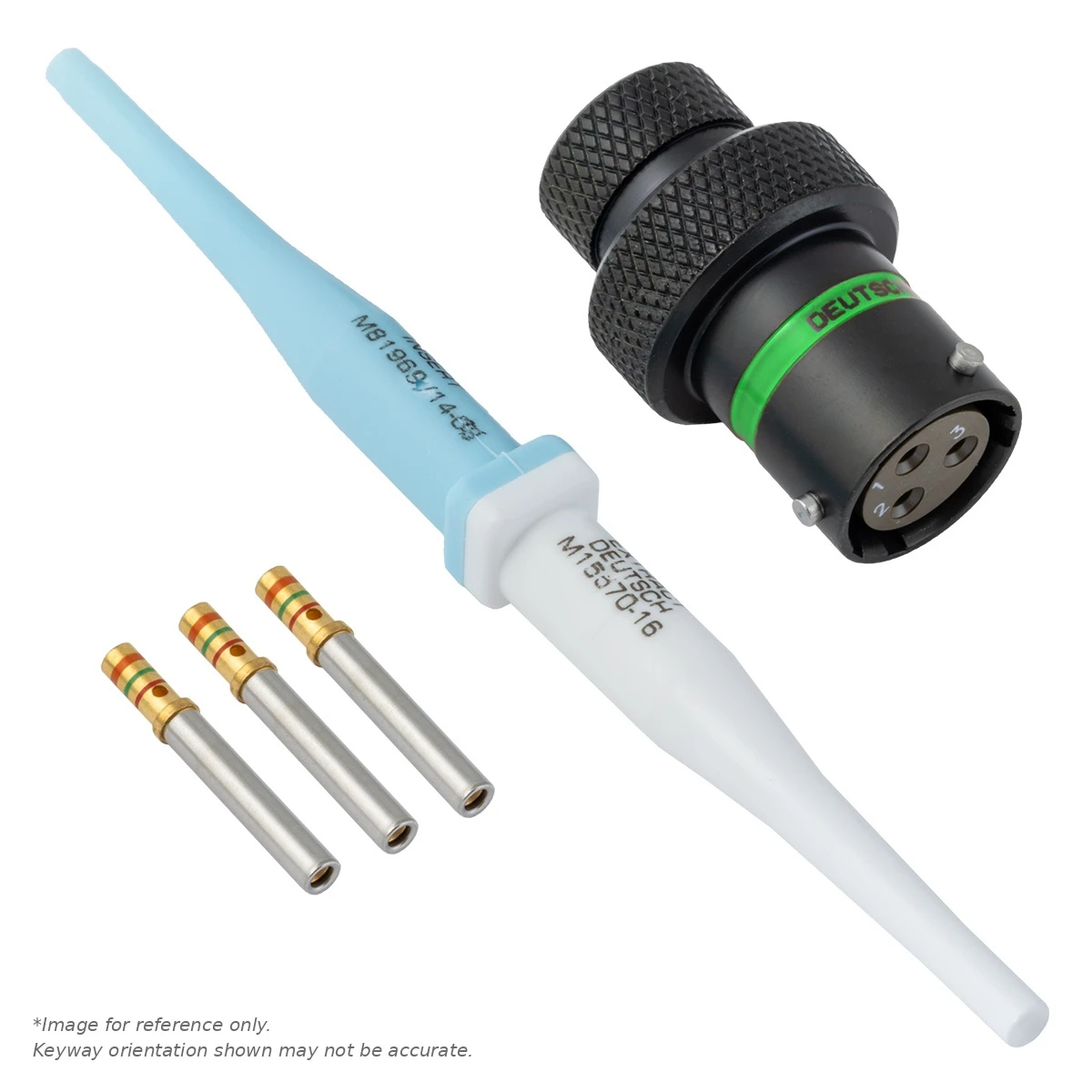 AS,2 WAY,INLINE,SKT,D KEY,GREEN - AS110-02SD