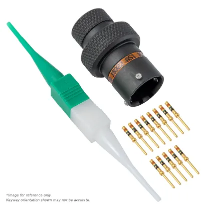 AS,13 WAY,INLINE,PIN,C KEY,ORANGE - AS110-35PC