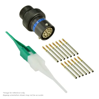 AS,13 WAY,INLINE,SKT,B KEY,BLUE - AS110-35SB