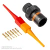 AS,6 WAY,INLINE,PIN,C KEY,ORANGE - AS110-98PC
