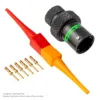 AS,6 WAY,INLINE,PIN,D KEY,GREEN - AS110-98PD