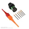 AS,6 WAY,INLINE,SKT,D KEY,GREEN - AS110-98SD