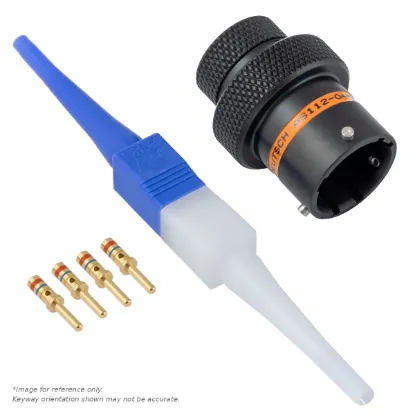 AS,4 WAY,INLINE,PIN,C KEY,ORANGE - AS112-04PC