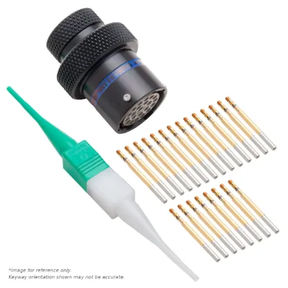 AS,22 WAY,INLINE,SKT,B KEY,BLUE - AS112-35SB