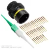 AS,37 WAY,INLINE,PIN,A KEY,YELLOW - AS114-35PA