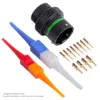 AS,12 WAY,INLINE,PIN,D KEY,GREEN - AS114-97PD