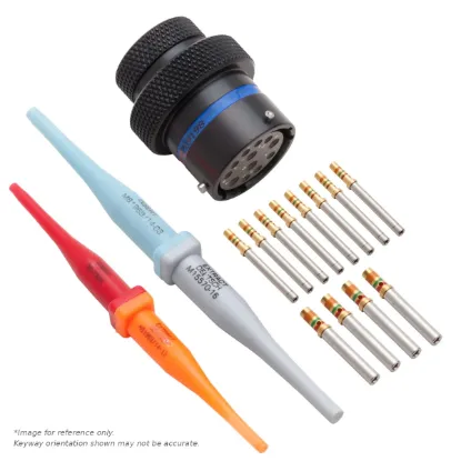 AS,12 WAY,INLINE,SKT,B KEY,BLUE - AS114-97SB