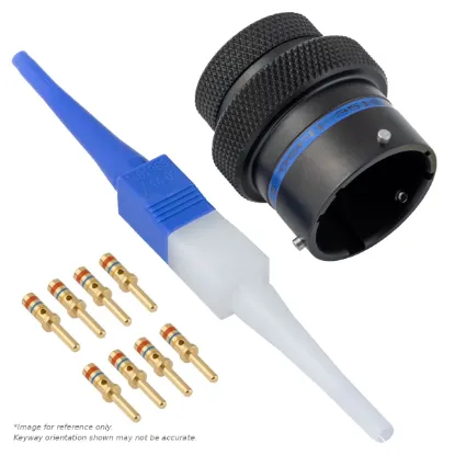 AS,8 WAY,INLINE,PIN,B KEY,BLUE - AS116-08PB