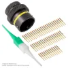 AS,55 WAY,INLINE,PIN,A KEY,YELLOW - AS116-35PA