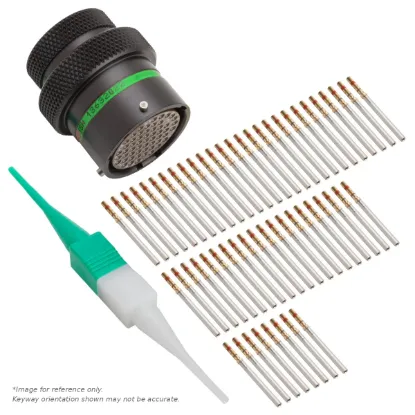 AS,55 WAY,INLINE,SKT,D KEY,GREEN - AS116-35SD