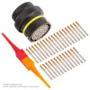 AS,32 WAY,INLINE,PIN,A KEY,YELLOW - AS118-32PA