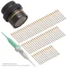 AS,66 WAY,INLINE,PIN,A KEY,YELLOW - AS118-35PA