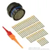 AS,100 WAY,INLINE,PIN,B KEY,BLUE - AS122-35PB
