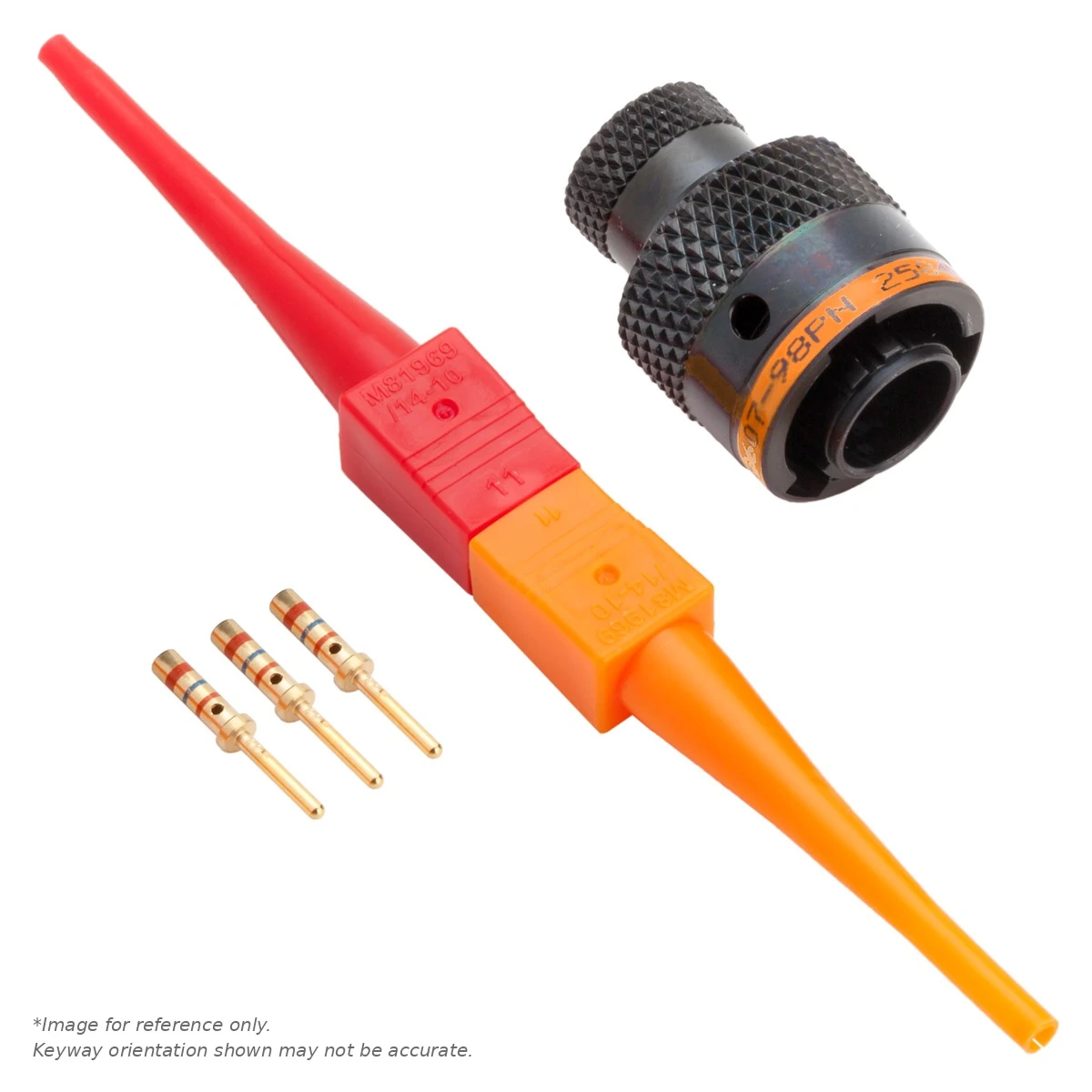 AS MINI,3 WAY,PLG,PIN,C KEY,ORANGE - AS607-98PC