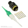 AS,6 WAY,PLG,PIN,A KEY,YELLOW - AS608-35SA