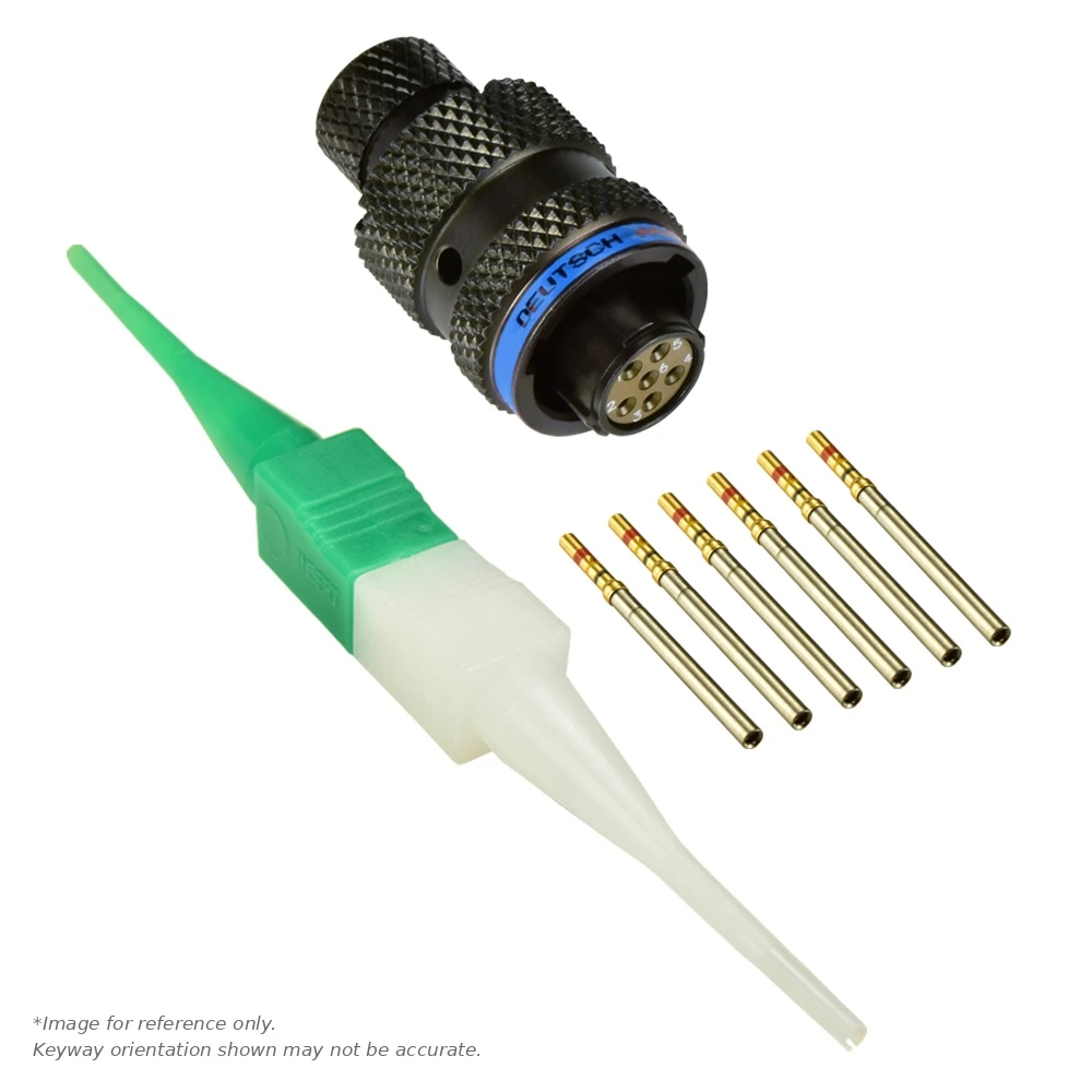 AS,6 WAY,PLG,PIN,B KEY,BLUE - AS608-35SB