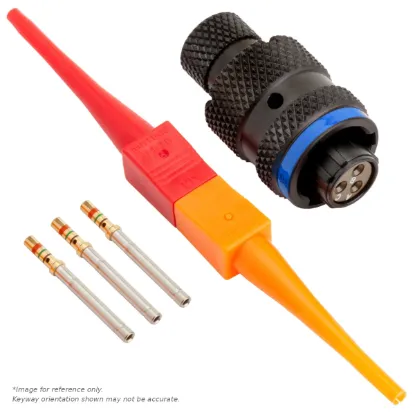 AS,3 WAY,PLG,PIN,B KEY,BLUE - AS608-98SB