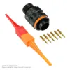 AS,6 WAY,PLG,SKT,C KEY,ORANGE - AS610-98PC